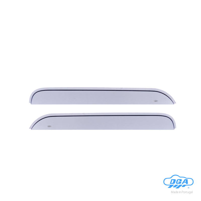 DGA, Wind Deflectors, Smoked, 2 pcs., fits Dacia Duster II (2018-2023)
