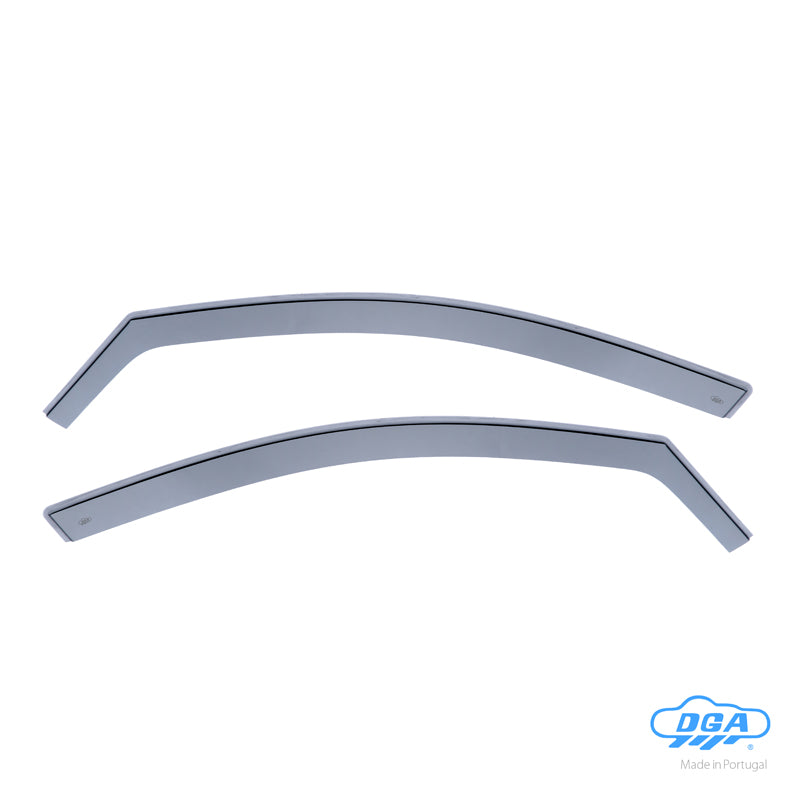 DGA, Wind Deflectors, Tinted, 2 pcs., fits Fiat Tipo II HB 5-door/Sedan/SW Kombi (2016-)