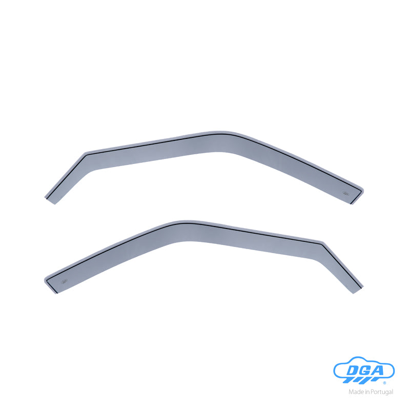 DGA, Wind deflectors, Smoke-tinted, 2 pcs., fits Ford S-Max I (WA6) (2006-2010)