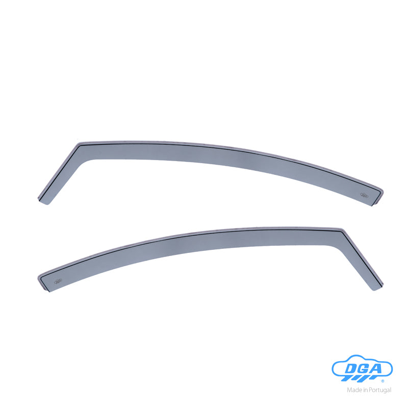 DGA, windschermen, rookkleurig, 2 stuks, past op Ford Focus III Sedan/HB 5-deurs/Stationcar (2011-2018)