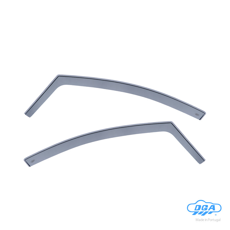 DGA, Déflecteurs d'air, teintés fumés, 2 pcs, compatible avec Ford C-Max II (DXA) & Grand C-Max II (2010-2019)