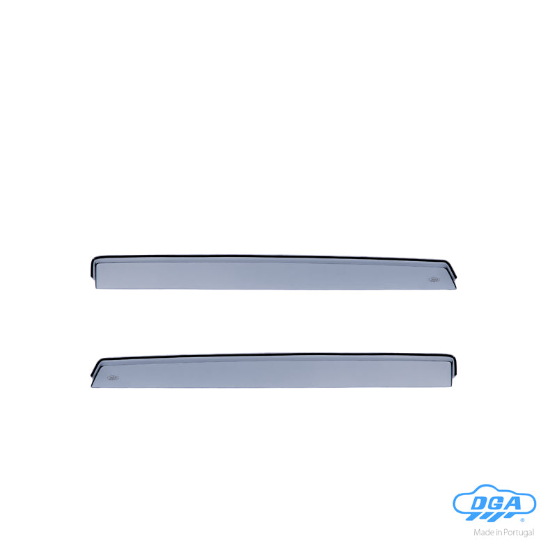 DGA, winddeflectors, rookkleurig, 2-delig, geschikt voor Hyundai Tucson (JM) (2004-2010)