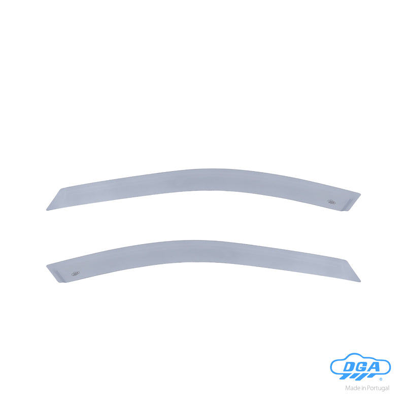 DGA, Wind Deflectors, Smoke Tinted, 2 pcs., fits Chevrolet/Daewoo Epica (2006-2010)