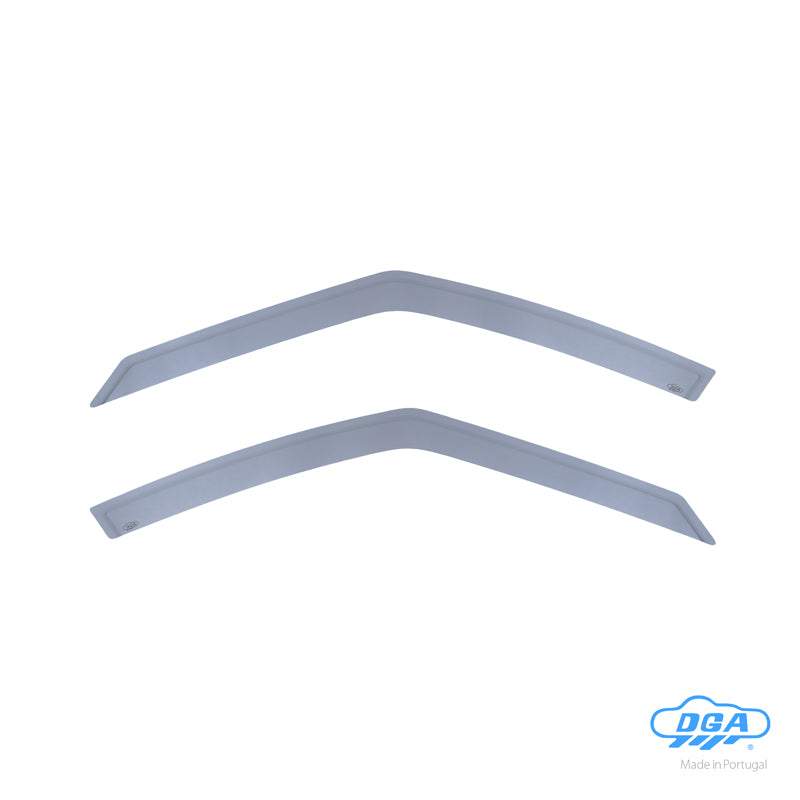 DGA, Wind deflectors, Smoke-tinted, 2 pcs., fits Opel Zafira Tourer C (P12) (2011-)