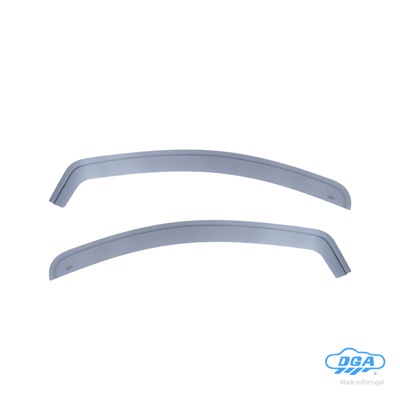 DGA, Wind deflectors, smoke-tinted, fits Microcar M.GO (2009-2014), 2 pcs., for front doors