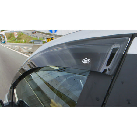 DGA, Vindafvisere, Røgfarvet, 2 styk, passer til Volkswagen Golf V & VI Variant (2007-2013) & Jetta V (2005-2010)