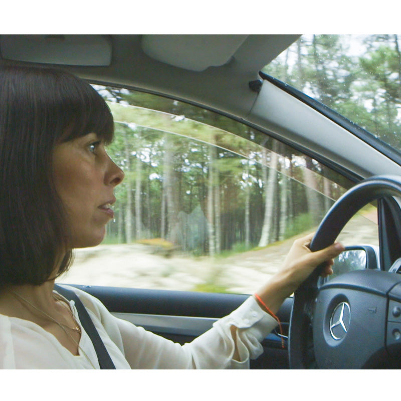 DGA, Vindafvisere, røgfarvet, 2-pieces, passer til Mazda 323 (BG) HB 3-dørs (1989-1994)
