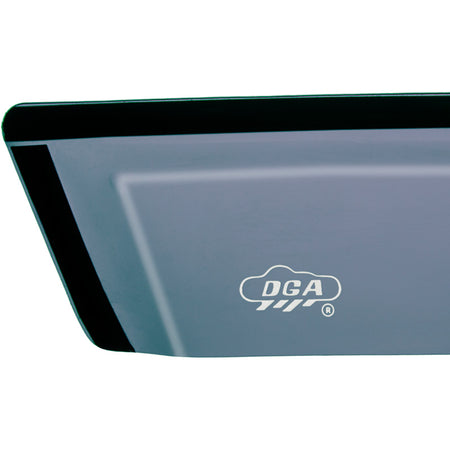 DGA, Vindafvisere, røgfarvet, 2-pieces, passer til Mazda 323 (BG) HB 3-dørs (1989-1994)