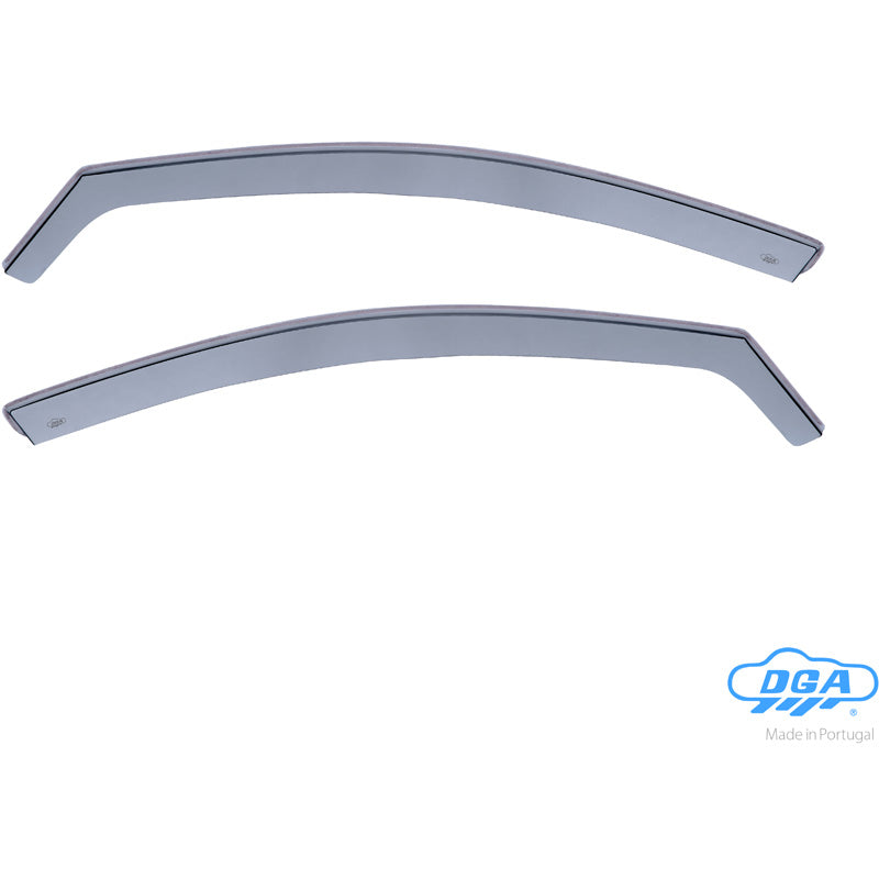 DGA, Wind Deflectors, Smoke-Tinted, for front doors, 2 pcs., fits Mercedes GLA (X156) (2014-2020)