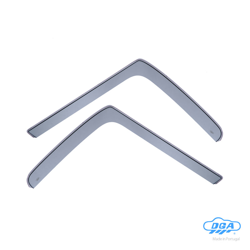 DGA, Wind Deflectors, Smoked, 2 pcs., Fits Mercedes Sprinter (W907) (2018-)