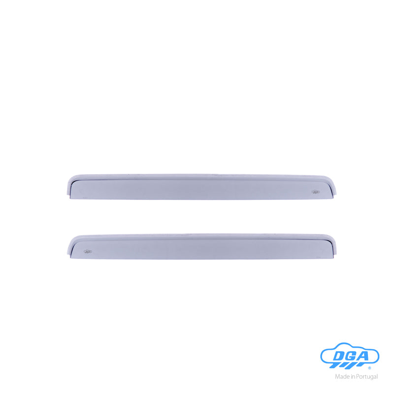 DGA, Wind Deflectors, Smoked, 2 pcs., fits Mitsubishi Outlander (CWO) Rear doors (2012-)
