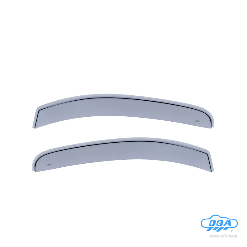 DGA, Windgeleiders, Rookkleurig, 2 stuks, past op Renault Trafic & Opel Vivaro & Nissan Primastar (2001-2014)