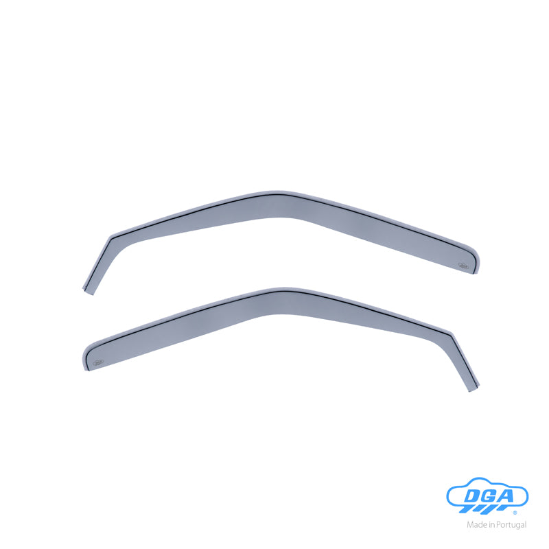DGA, Wind deflectors, smoke-tinted, 2 pcs., fits Opel Kadett E 2/3-door (1984-1991)