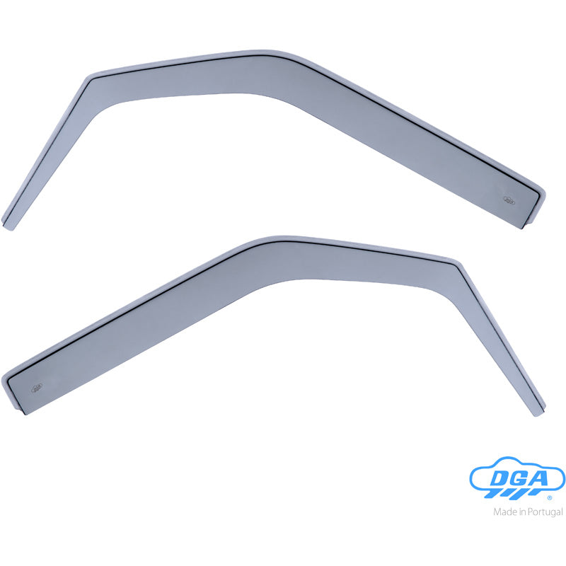 DGA, Wind Deflectors, Smoke-Tinted, 2 pcs., fits Opel Campo 2-door Pickup (1991-1997)