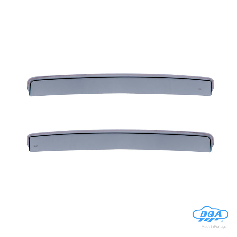 DGA, Wind Deflectors, Smoked, 2 pcs., Fits Opel Corsa D & E HB 5-door (2006-2019)
