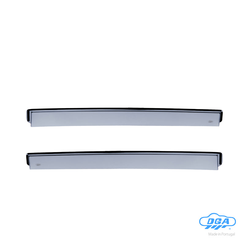 DGA, Winddeflectoren, rookgekleurd, achter, 2 st., past op Peugeot 2008 I (2013-2019)