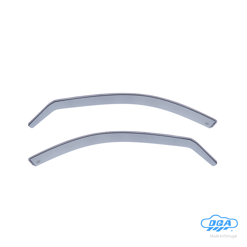 DGA, Wind Deflectors, Smoke-Tinted, 2 pcs., fits Renault Megane I HB 5-door/Sedan/Break (1996-2002)
