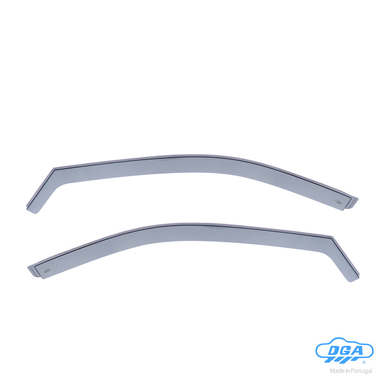 DGA, Wind Deflectors, Smoked, 2-pieces, fits Seat Arona (KJ7) (2017-)