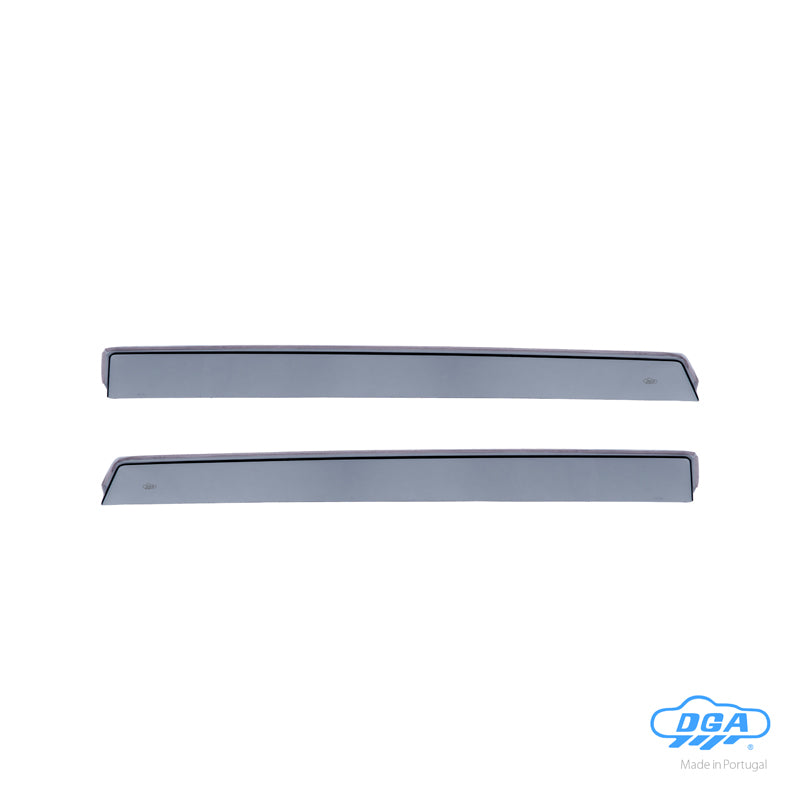DGA, Wind Deflectors, Smoked, Rear, 2-pieces, fits Seat Ateca (2016-) & Cupra Ateca (2018-)