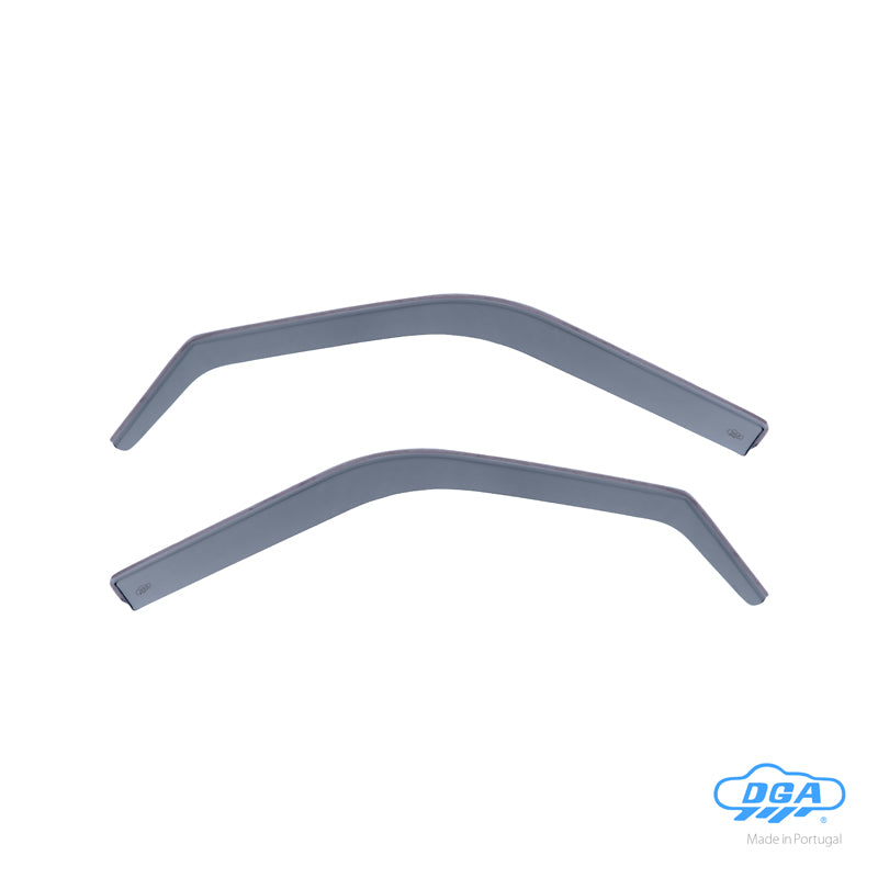 DGA, winddeflectoren, rookkleurig, 2 st., past op Suzuki Swift (MZ) HB 5-deurs (2005-2010)