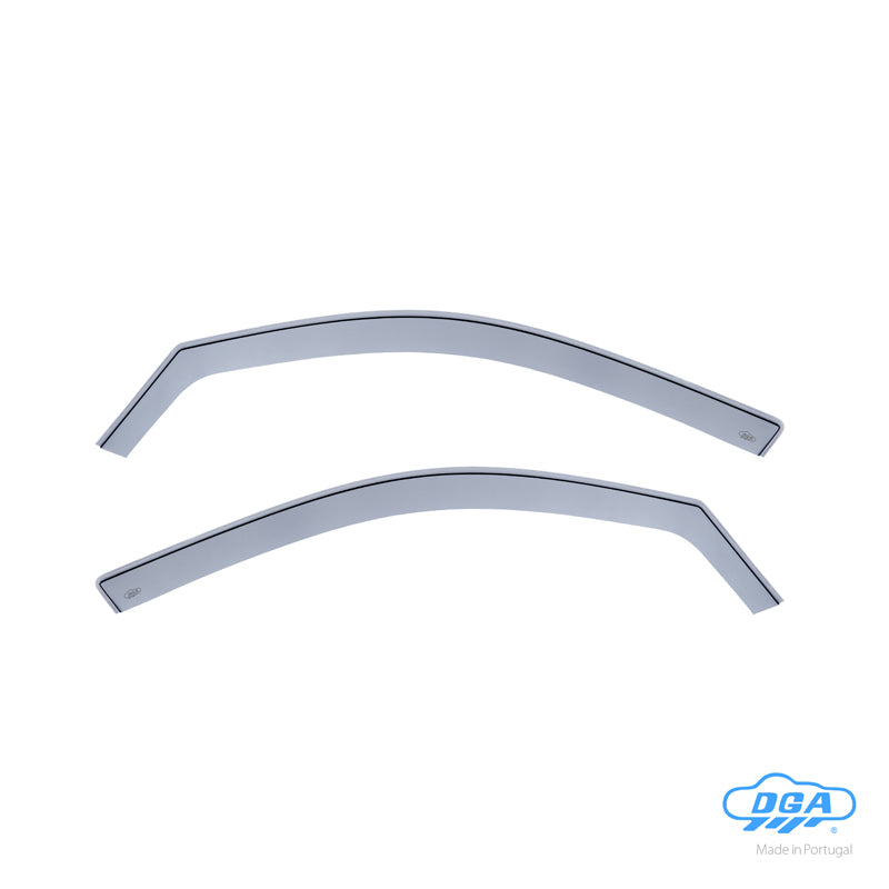 DGA, Déflecteurs de vent, fumés, 2 pcs, convient à Suzuki Vitara (LY) 2015-