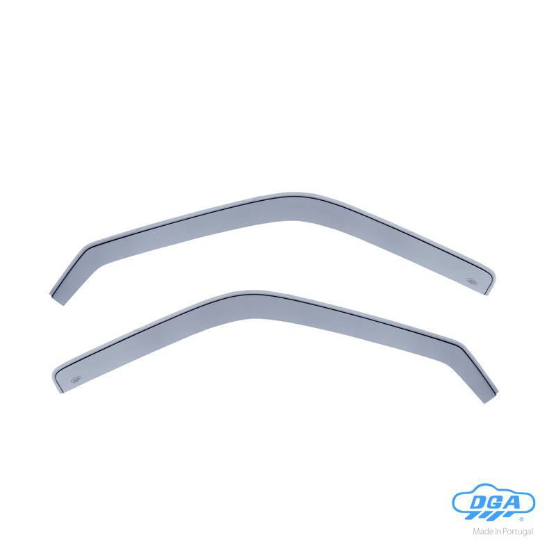 DGA, windgeleiders, rookkleurig, 2 stuks, geschikt voor Toyota 4-Runner (N13) (1990-1995) & Hilux V Double Cab (1989-1997)