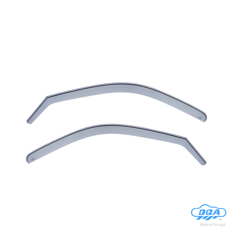 DGA, Wind Deflectors, Smoked, 2 pcs., Fits Toyota Hiace IV (1995-2012)