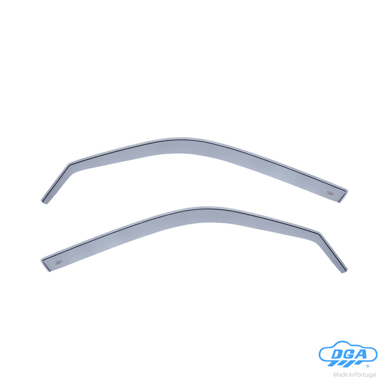 DGA, Wind Deflectors, Smoked, 2 pcs., Fits Toyota Starlet (P9) 3-door (1996-1999)