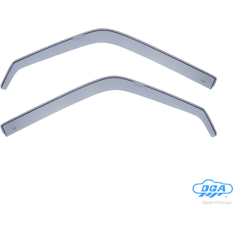 DGA, winddeflectoren, rookkleurig, 2 st., past op Toyota Rav4 3 deuren / Funcruiser (1994-2000)