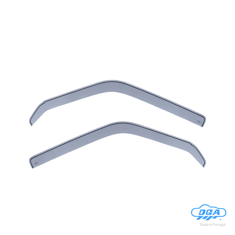 DGA, Wind deflectors, Smoked, 2 pcs., fits Volkswagen Transporter T4 (1990-2003)