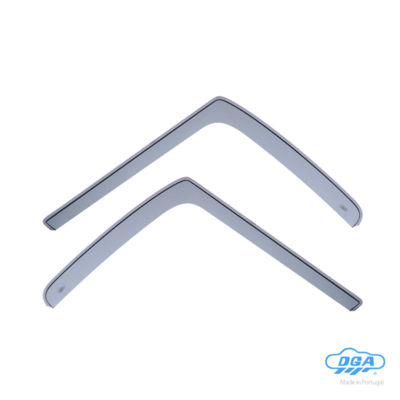 DGA, Wind deflectors, Smoked, 2 pcs., fits Mercedes Sprinter (2005-2017) & Volkswagen Crafter (2006-2017)