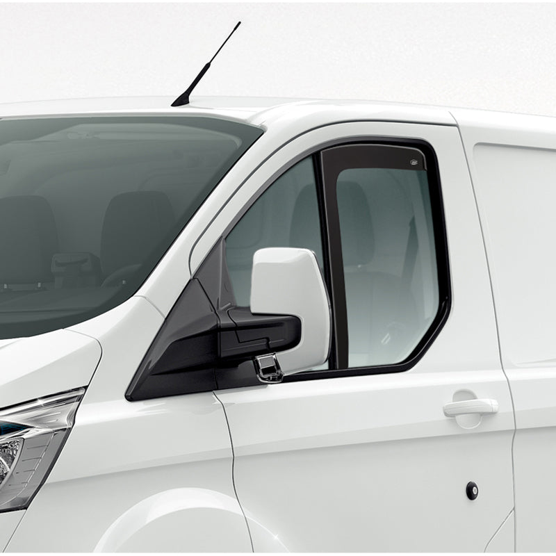DGA, Wind Deflectors, Smoked, 2 pcs., Fits Volkswagen Transporter T7 (2024-)