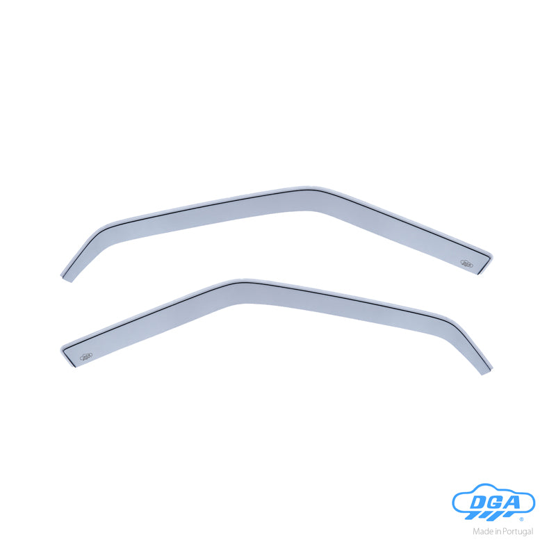 DGA, Wind Deflectors, Smoked, 2 pcs., Fits Volvo 850 Sedan/Station (1991-1997) & S70/V70 (1997-2000)