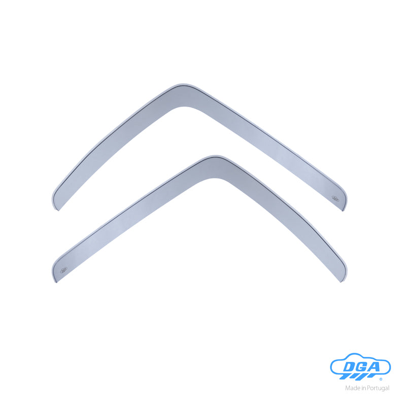 DGA, Wind Deflectors, Smoked, 2 pcs., fits Mercedes Actros (2012-), Antos/Arocs (FD) (2013-), Actros/E-Actros 5G MP5 (2024-)