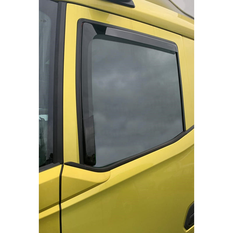 DGA, Déflecteurs d'air, teintés fumés, 2 pcs, compatible avec DAF XF, XG, XG+, XD (2022-)
