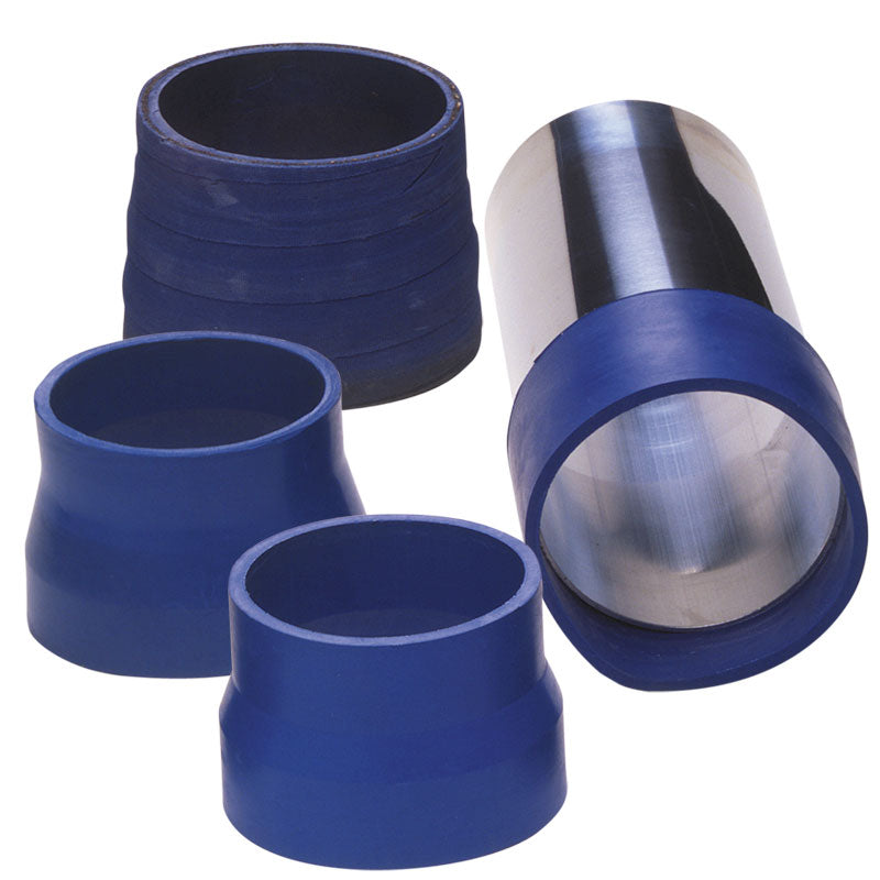 Dynamik, Silicone Adapter - 76mm - Length 76mm - Blue