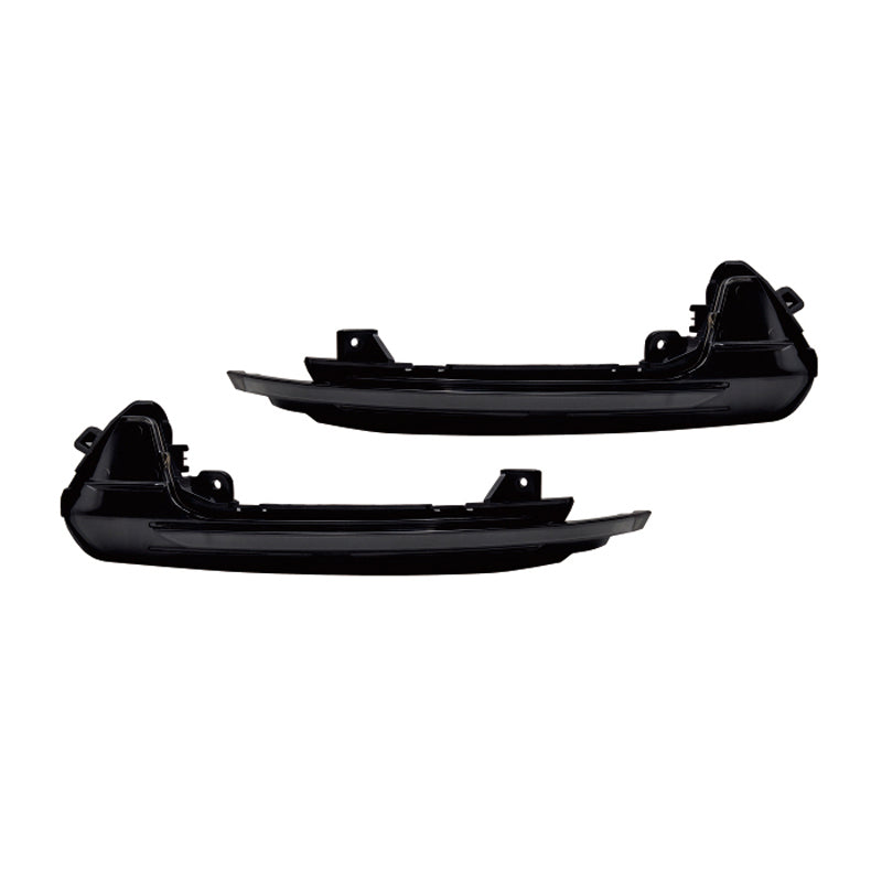 AutoStyle, LED mirror indicators, fits Audi A6 (4G) 2011-2018 - Smoke - incl. Dynamic Running Light