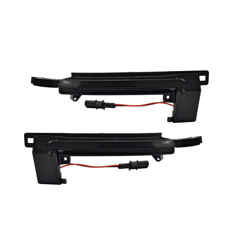 AutoStyle, LED mirror indicators, fits Audi various models - Smoke - incl. Dynamic Running Light
