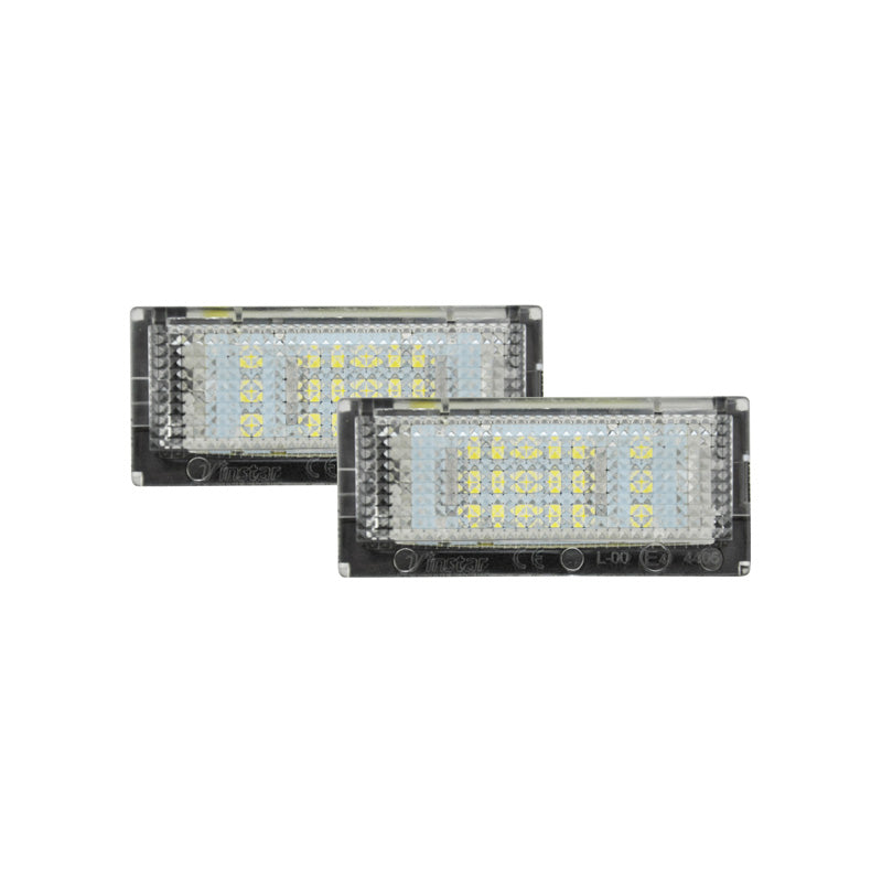 AutoStyle, LED license plate lights, fits BMW 3-Series E46 Sedan/Touring 1998-2005