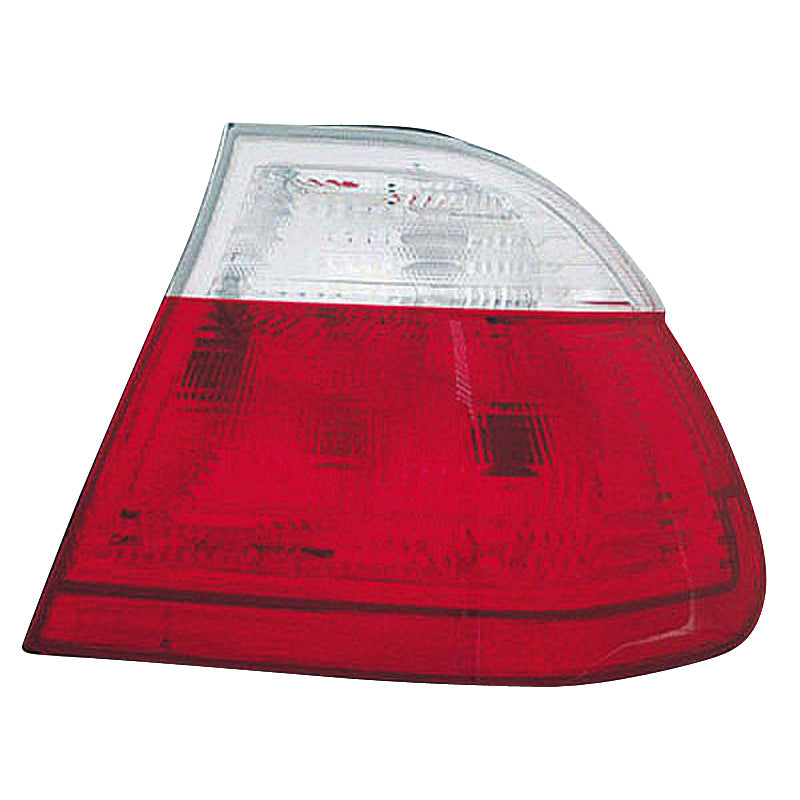 Achterlichten, past op BMW 3 Series E46 Sedan 1998-2001 - Rood/Transparant