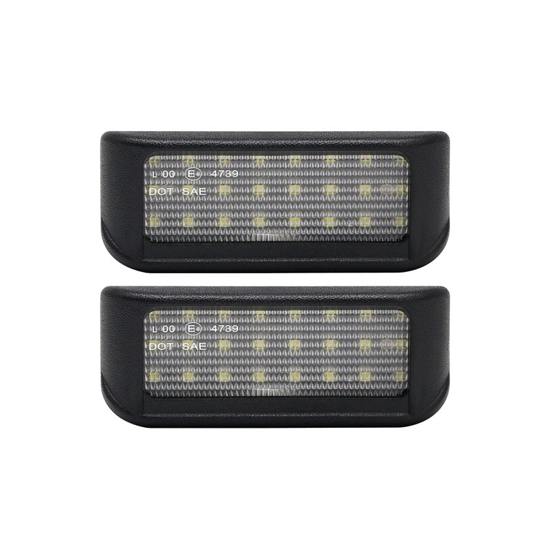 AutoStyle, LED license plate lights, fits Citroën/Peugeot various models