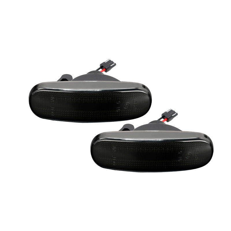 AutoStyle, LED Side Turn Signals - Smoke - With Dynamic Running Light