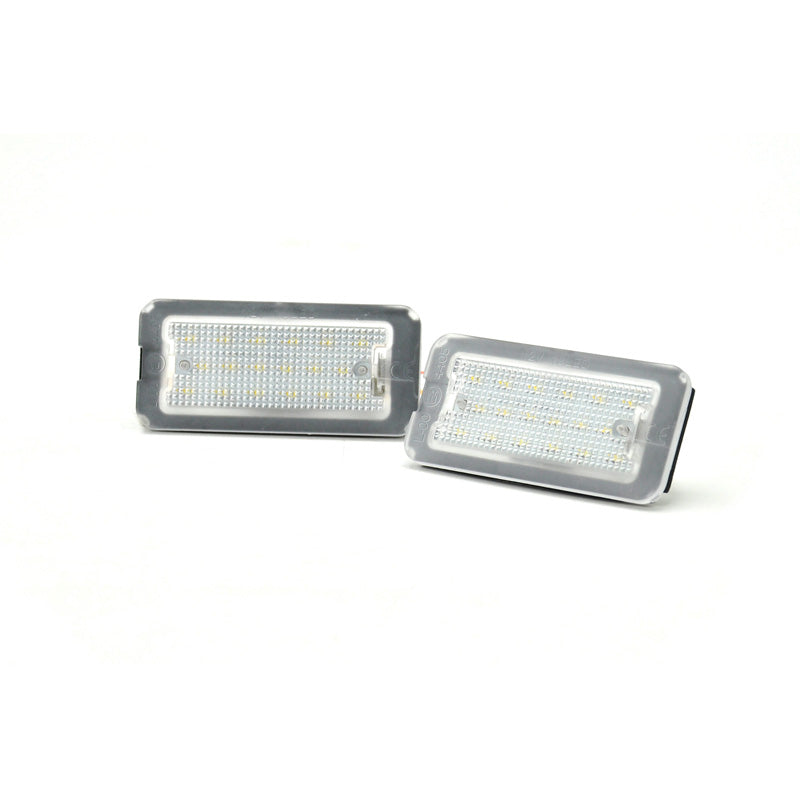 AutoStyle, LED license plate lights, fits Fiat 500 2007-2015 & 2015-