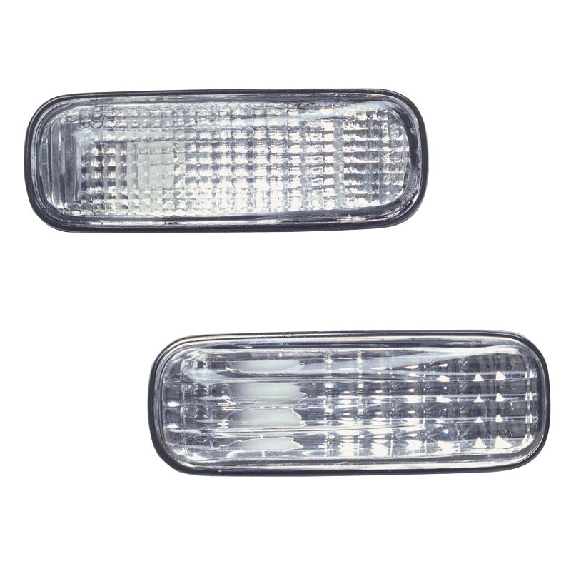 AutoStyle, Replacement Side Indicator Lights - Honda Civic 1996-2001 - Crystal