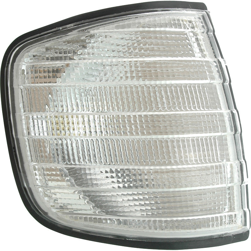 AutoStyle, front turn signals, fits Mercedes-Benz W126 Sedan 1980-1991 - White