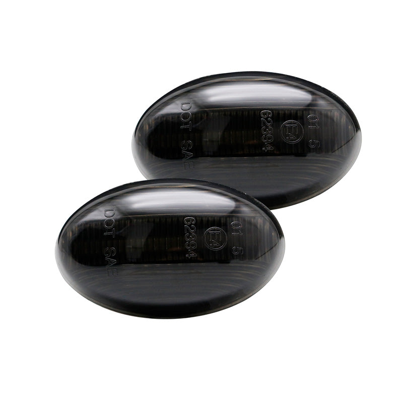 AutoStyle, LED Side Indicator Set - Smoke - incl. Dynamic Daytime Running Lights