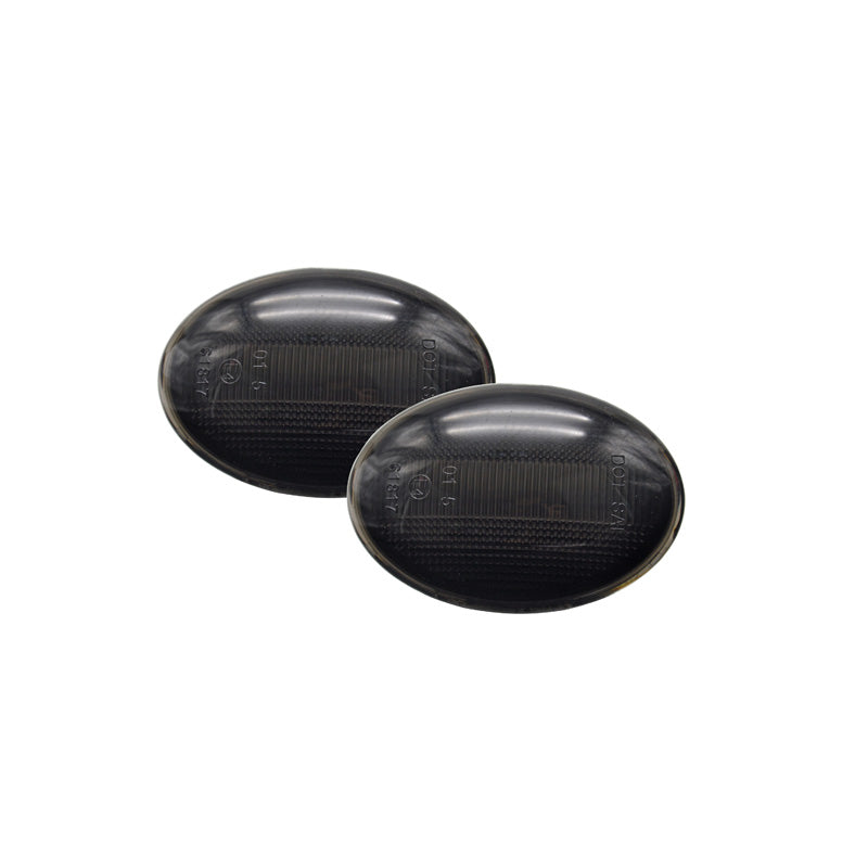 AutoStyle, LED Side Indicators - Smoke with Dynamic Running Light - fits Mini R55/R56/R57/R58/R59