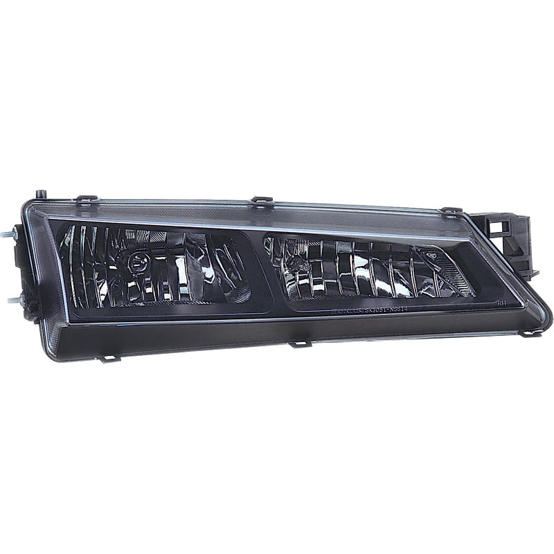 AutoStyle, Koplampen (RHD), past op Nissan Silvia S14 1996-1998 - zwart/Helder