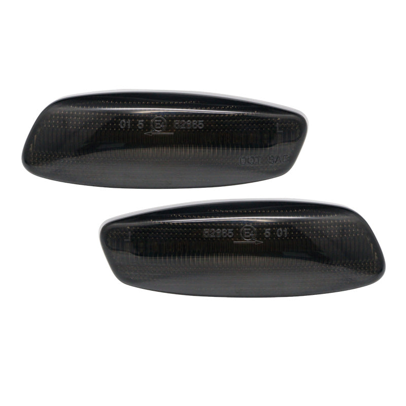 AutoStyle, LED Side Indicator Lights - Smoke - incl. Dynamic Running Light - E-mark Approved