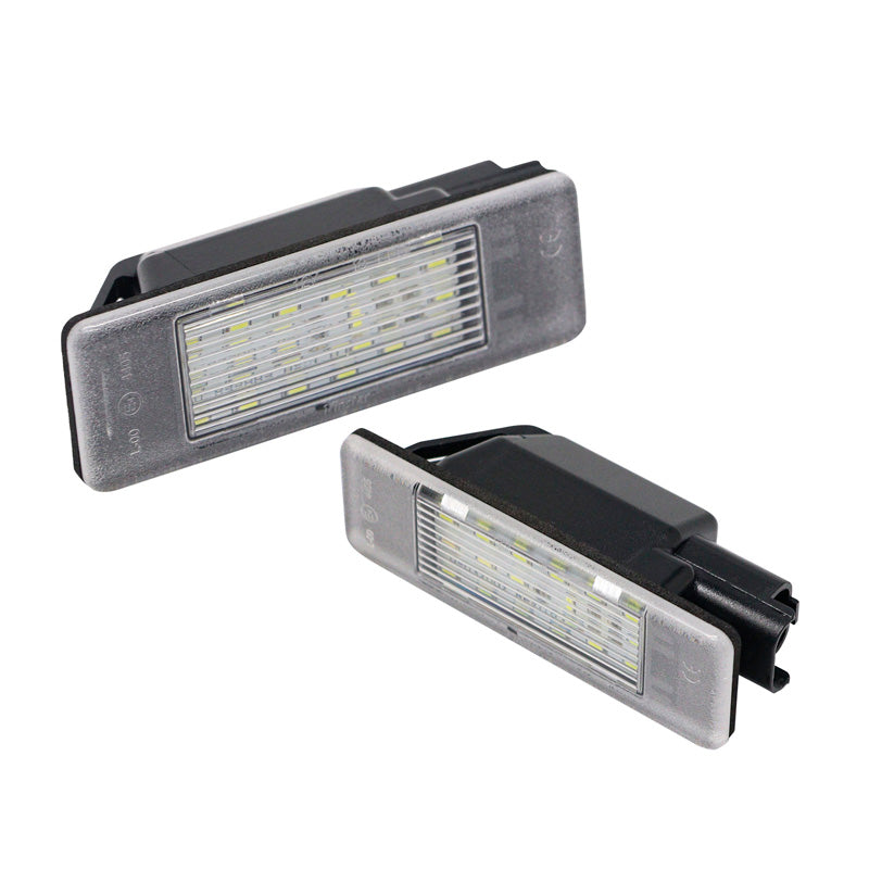 AutoStyle, LED license plate lights, fits Citroën/Peugeot various models - Version 2